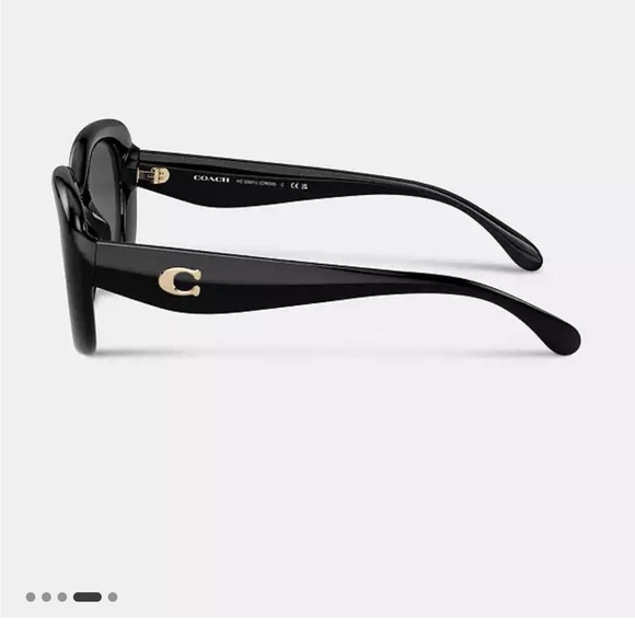 Coach C Hardware Round Sunglasses - Picture 4 of 4